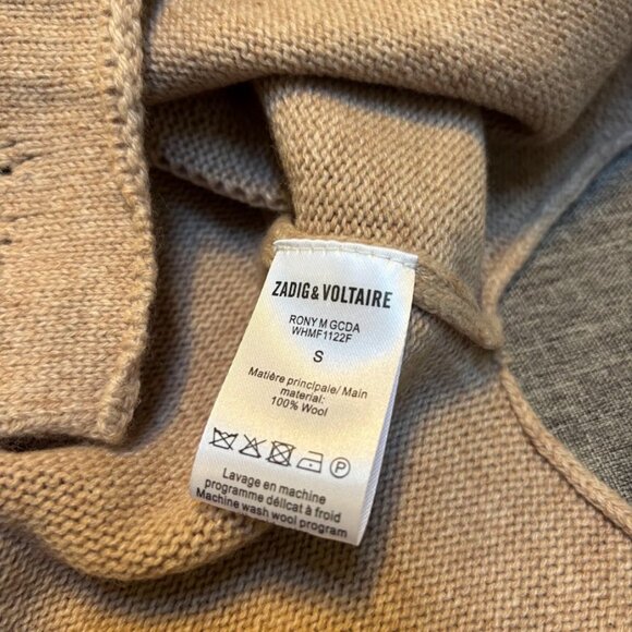 Zadig & Voltaire I SHOULD HAVE BEEN A COWBOY Sweater - Picture 5 of 7